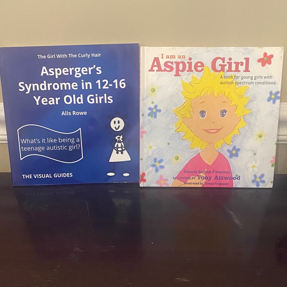 Set of Two Books on Autism for Girls and Aspergers